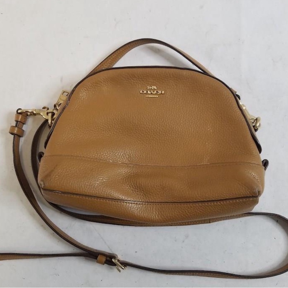 Coach Dome Purse / Light Saddle